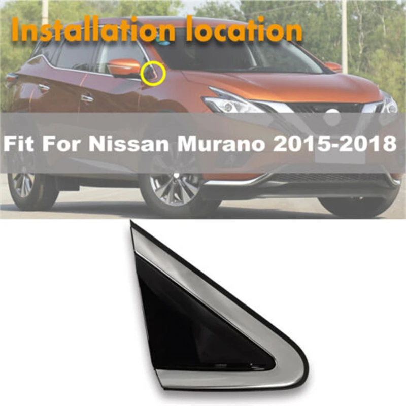 Triangle Exterior Rear View Mirror Trim Side Window Corner Molding Fender For Nissan Murano 2015-2018 96319-5BC0A 96318-5BC0A
Triangle Exterior Rear View Mirror Trim Side Window Corner Molding Fender For Nissan Murano 2015-2018 96319-5BC0A 96318-5BC0A