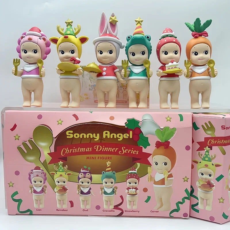 2025 New Sonny Angel Mini Figure Christmas Dinner Series Blind Box Kawaii Dolls Cute Character Decor Birthday Gift for Kids Toy
2025 New Sonny Angel Mini Figure Christmas Dinner Series Blind Box Kawaii Dolls Cute Character Decor Birthday Gift for Kids Toy