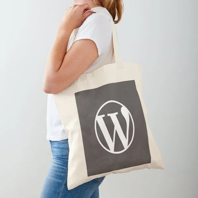 WordPress Grey Logo Sticker Tote Bag hand bag custom fabric bag Eco the tote
WordPress Grey Logo Sticker Tote Bag hand bag custom fabric bag Eco the tote