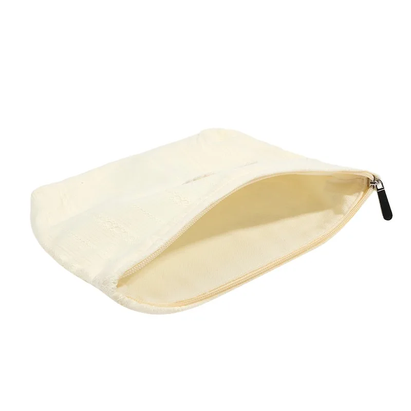 Beautiful INS Simplicity Cosmetic Bag Sweet Embroidery Bow Striped Makeup Case Portable Travel Earphone Cable Storage Bags
Beautiful INS Simplicity Cosmetic Bag Sweet Embroidery Bow Striped Makeup Case Portable Travel Earphone Cable Storage Bags