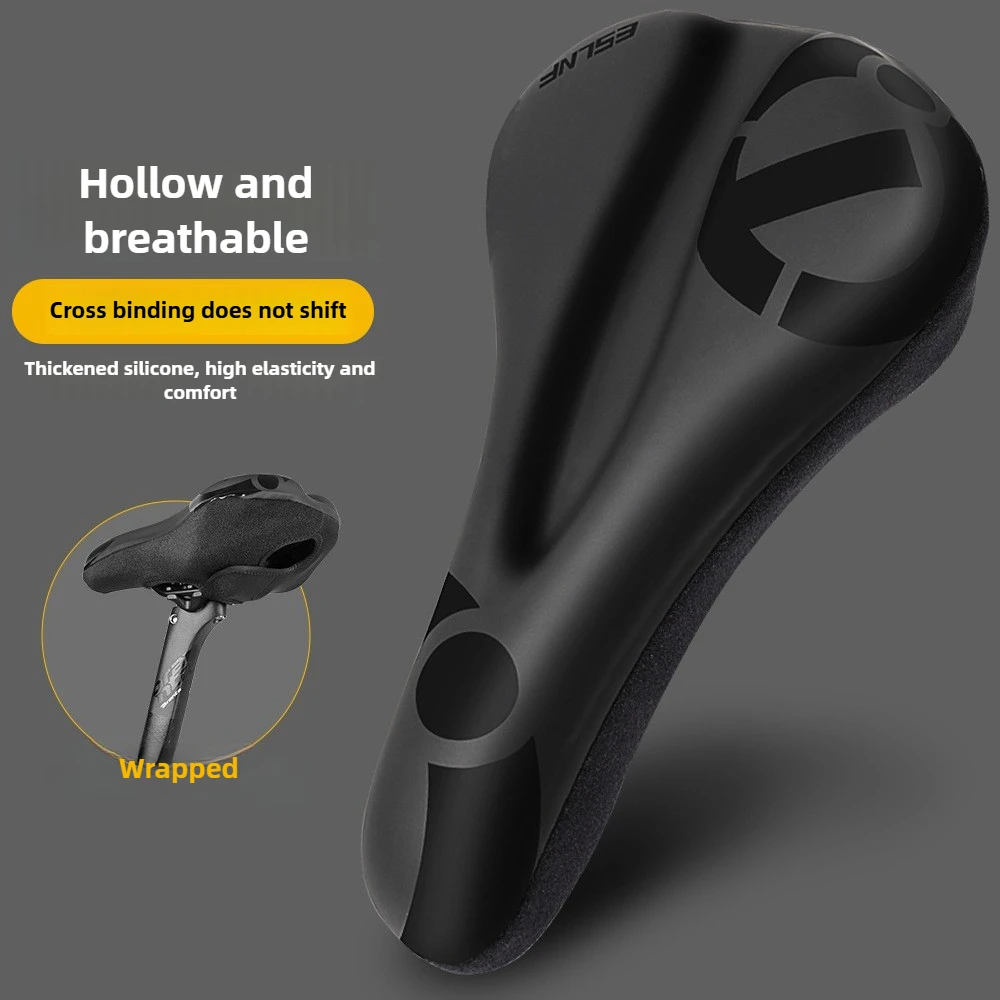 ESLNF Bike Anti-slip Waterproof Saddle Cover Cushion Padded Outdoors Sport Bicycle Outdoor Shock Absorption Padded Seat Cover
ESLNF Bike Anti-slip Waterproof Saddle Cover Cushion Padded Outdoors Sport Bicycle Outdoor Shock Absorption Padded Seat Cover
