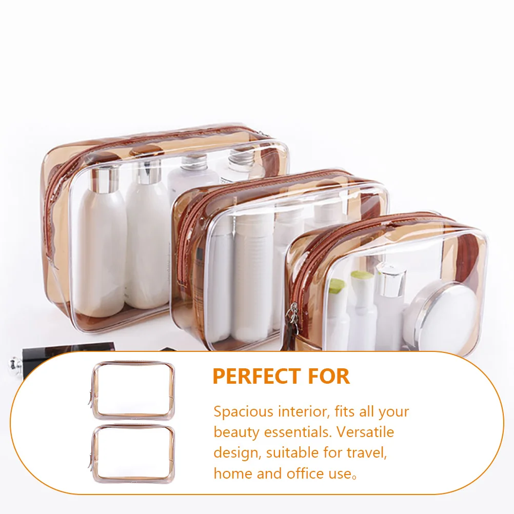 2 Pcs Waterproof Bag Makeup Travel Toiletry Beauty Zipper Pouches Fabric Bags for Organiser Small
2 Pcs Waterproof Bag Makeup Travel Toiletry Beauty Zipper Pouches Fabric Bags for Organiser Small