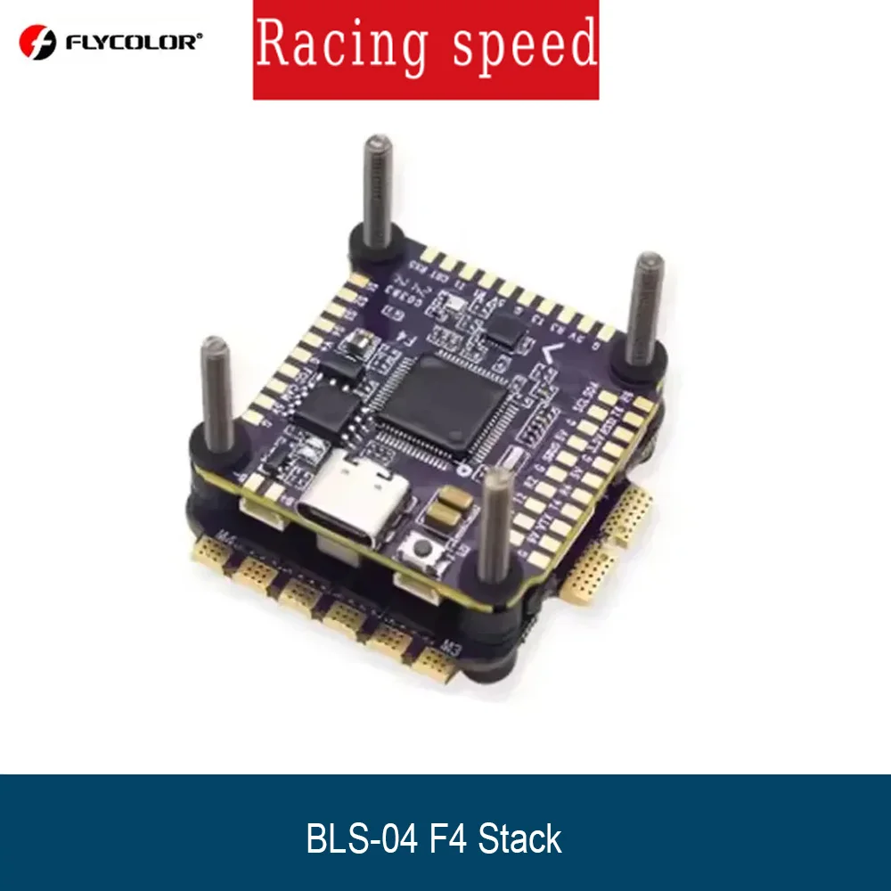 Flycolor Raptor BLS-04 F4 Tower 3V 5V 9V 50MHZ FPV Flight Controller 55A 65A 4-IN-1 ESC 3-6S Stack
Flycolor Raptor BLS-04 F4 Tower 3V 5V 9V 50MHZ FPV Flight Controller 55A 65A 4-IN-1 ESC 3-6S Stack
