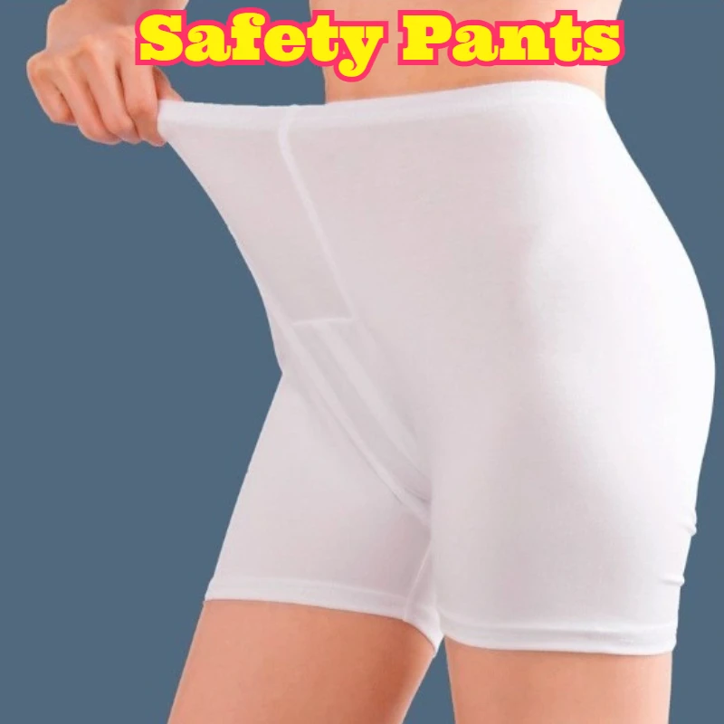 High Waist Pure Cotton Safety Shorts Adult Women Summer 2 in 1 Anti Exposure Anti Chafing Free Underwear Three Quarter Bottom
High Waist Pure Cotton Safety Shorts Adult Women Summer 2 in 1 Anti Exposure Anti Chafing Free Underwear Three Quarter Bottom