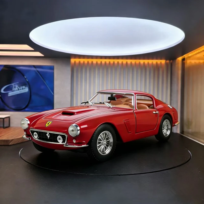 Масштабная модель спортивного автомобиля Ferrari 250 GT Berlinetta Passo Corto 1:24, литая под давлением, из металлического сплава, классическая гоночная машина, игрушка, подарок для детей
Масштабная модель спортивного автомобиля Ferrari 250 GT Berlinetta Passo Corto 1:24, литая под давлением, из металлического сплава, классическая гоночная машина, игрушка, подарок для детей