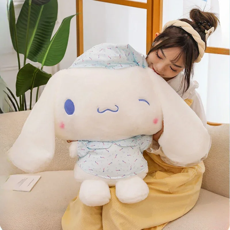 80CM Super Big Size Sanrio Cartoon Cute Pajamas Cinnamoroll Stuffed Animal Pillow Plushies Christmas Birthday Gift for Kids
80CM Super Big Size Sanrio Cartoon Cute Pajamas Cinnamoroll Stuffed Animal Pillow Plushies Christmas Birthday Gift for Kids