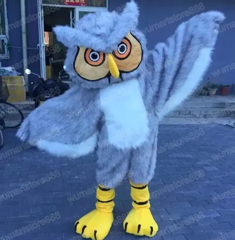 New Adult Hot Sale Foam Gray long-haired owl Bird Cartoon Mascot Costume Plush Christmas Fancy Dress Halloween Mascot Costume
New Adult Hot Sale Foam Gray long-haired owl Bird Cartoon Mascot Costume Plush Christmas Fancy Dress Halloween Mascot Costume