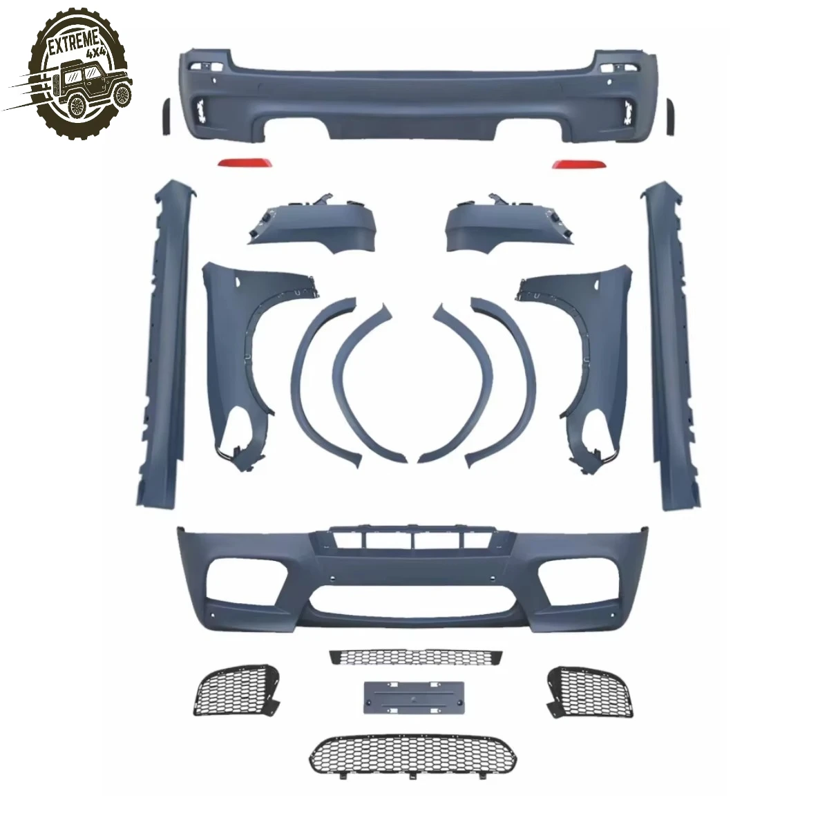 Auto Parts X5M Bodykit With Fender for 07-10 for BMW X5 E70 2007-2010 Auto Accessories Tuning Body Kits
Auto Parts X5M Bodykit With Fender for 07-10 for BMW X5 E70 2007-2010 Auto Accessories Tuning Body Kits