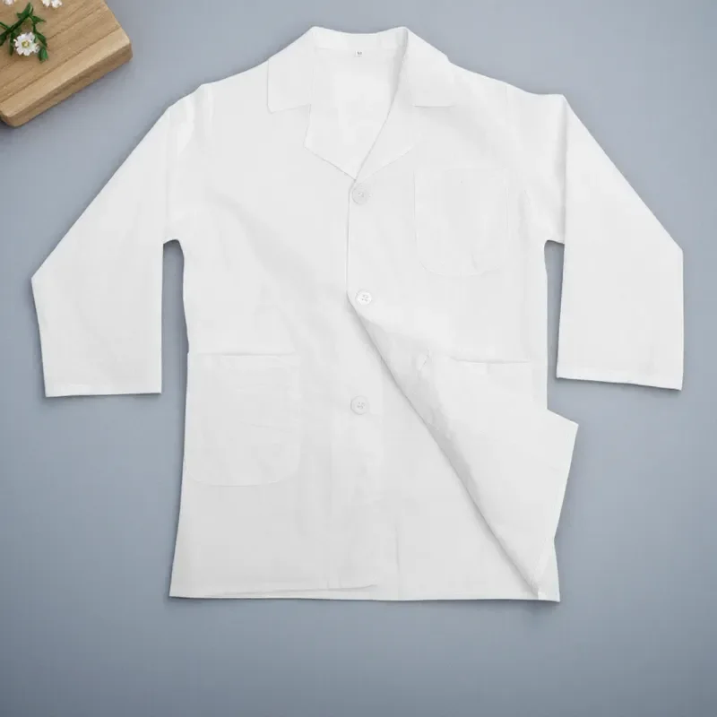 Children Lab Coat Kids Experimental Clothes Toddler Scientist Costume Washable Reusable Long Sleeve White Coats 105cm Party
Children Lab Coat Kids Experimental Clothes Toddler Scientist Costume Washable Reusable Long Sleeve White Coats 105cm Party