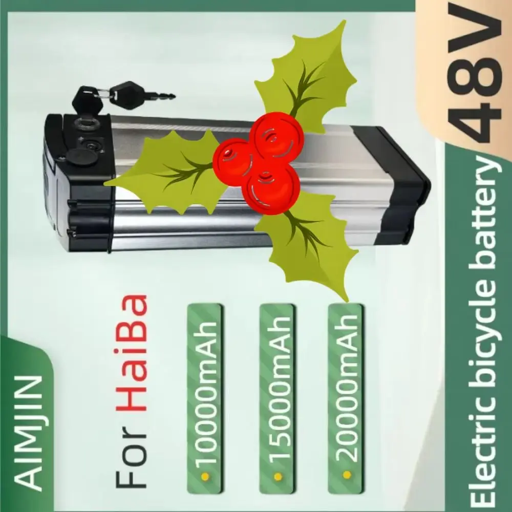 For Haiba 48V Battery Pack 10Ah/15Ah/20Ah 1000W High-Power Rechargeable Lithium-Ion 18650 Cells with Charger for Power Tools
For Haiba 48V Battery Pack 10Ah/15Ah/20Ah 1000W High-Power Rechargeable Lithium-Ion 18650 Cells with Charger for Power Tools