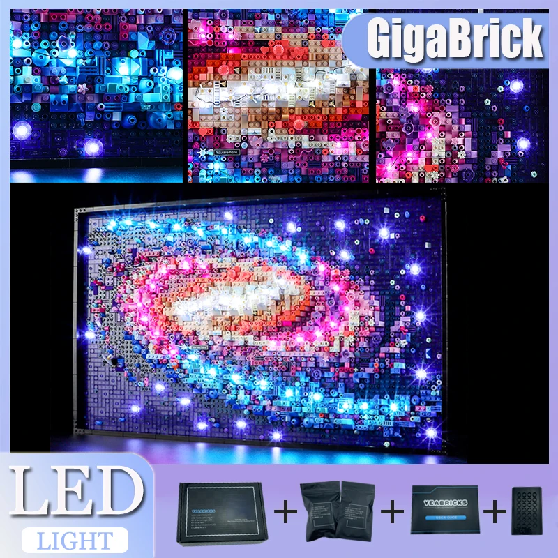 LED Light Set For LEGO 31212 The Milky Way Galaxy (Only LED Light,Without Blocks Model)
LED Light Set For LEGO 31212 The Milky Way Galaxy (Only LED Light,Without Blocks Model)
