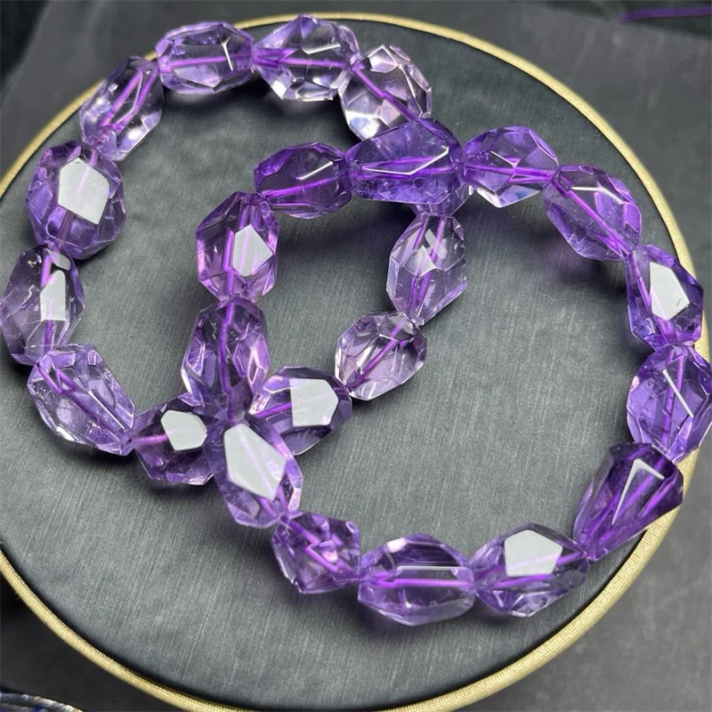 Natural Freeform Amethyst Bracelet Women Fashion Reiki Healing Fengshui Energy Gemstone Holiday Gift 1PCS 1PCS
Natural Freeform Amethyst Bracelet Women Fashion Reiki Healing Fengshui Energy Gemstone Holiday Gift 1PCS 1PCS