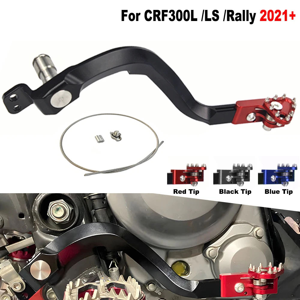 Forged CNC Rear Brake Pedal Lever For Honda CRF300L / Rally /ABS 2021-2025 Stronger Foot Brake Lever With Folding Step Plate
Forged CNC Rear Brake Pedal Lever For Honda CRF300L / Rally /ABS 2021-2025 Stronger Foot Brake Lever With Folding Step Plate