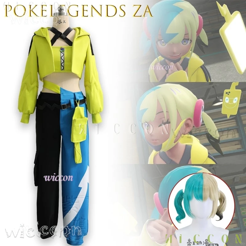 Christmas PokeLegends ZA Canari Cosplay Costume Custom Anime Character Roleplay Outfit Performance Modern Dancing Clothes Disgui
Christmas PokeLegends ZA Canari Cosplay Costume Custom Anime Character Roleplay Outfit Performance Modern Dancing Clothes Disgui