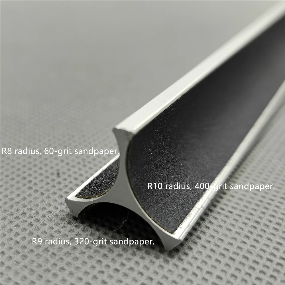 COCO J Triangular Cue Tip Shaper - Features R8, R9, R10 Curvatures & Replaceable Sandpaper Carom Snooker & Billiard Accessories
COCO J Triangular Cue Tip Shaper - Features R8, R9, R10 Curvatures & Replaceable Sandpaper Carom Snooker & Billiard Accessories