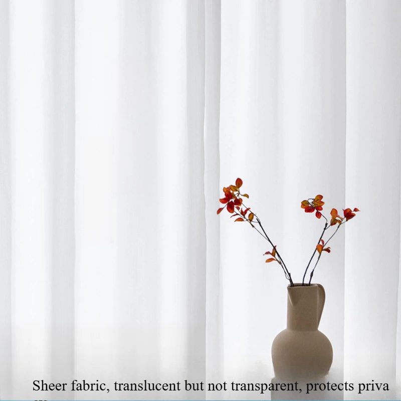 Phantom Gauze Web Celebrity Thickened Curtains White Transparent and Impervious Bedroom Living Room Balcony Bay Window Veil 
Phantom Gauze Web Celebrity Thickened Curtains White Transparent and Impervious Bedroom Living Room Balcony Bay Window Veil