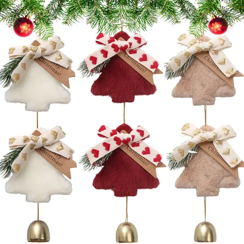 10Pcs Christmas Tree Bell Pendant Felt Car Interior Hanging Ornaments DIY Xmas New Year Party Home Decorations Supplies Gifts
10Pcs Christmas Tree Bell Pendant Felt Car Interior Hanging Ornaments DIY Xmas New Year Party Home Decorations Supplies Gifts