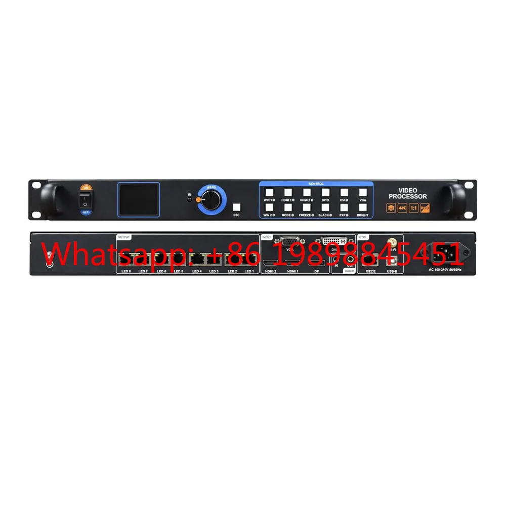 Huidu HD-VP820A 2-in-1 LED Video Processor 5.2M Pixels 4K LED Display Controller
Huidu HD-VP820A 2-in-1 LED Video Processor 5.2M Pixels 4K LED Display Controller