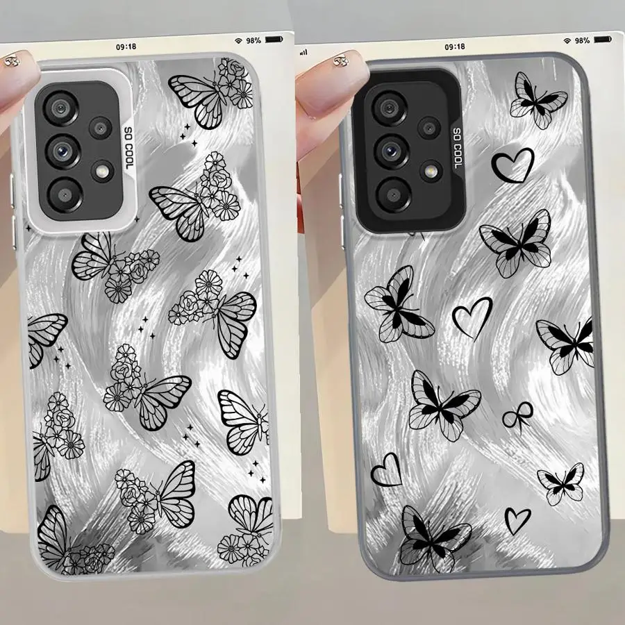 Чехол для телефона с мультяшной бабочкой и цветком для Samsung Galaxy Note 20 Ultra S22 S23 S25 S21 S24 FE S23 S20 Plus
Чехол для телефона с мультяшной бабочкой и цветком для Samsung Galaxy Note 20 Ultra S22 S23 S25 S21 S24 FE S23 S20 Plus