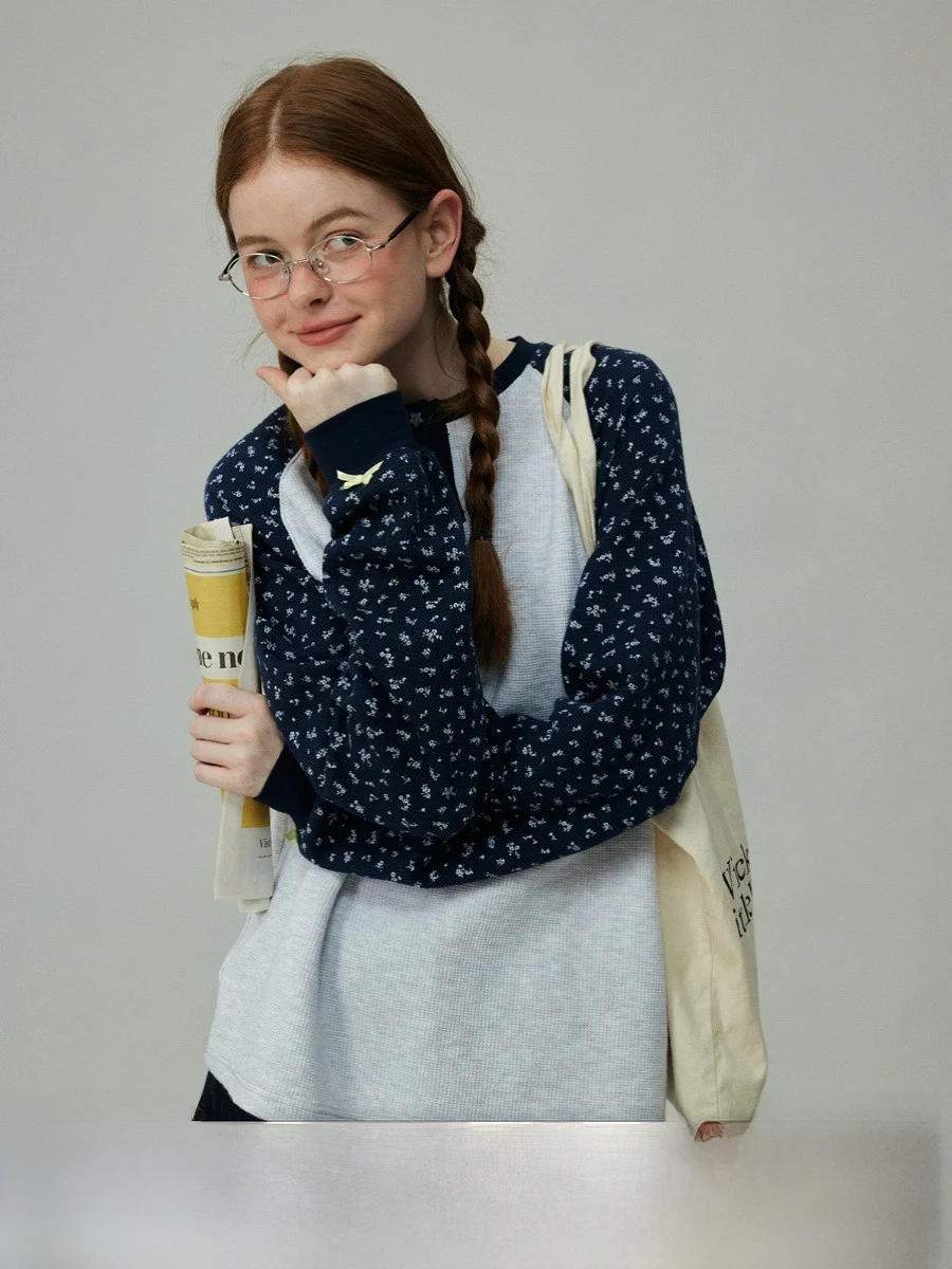 Odder Original Color Blo Floral Long Sve Women's T-irt oulder Insert Cotton Casual Top Comfortable Loose Fit roun...
Odder Original Color Blo Floral Long Sve Women's T-irt oulder Insert Cotton Casual Top Comfortable Loose Fit roun...