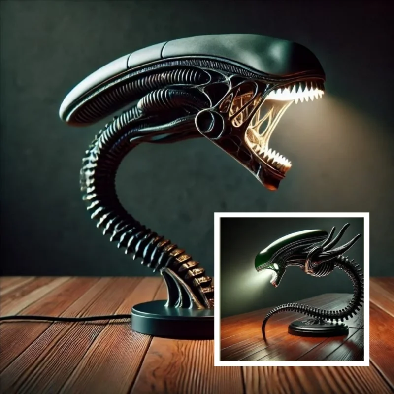 Alien Creature Resin Lamp Halloween Home Decoration Bedroom Light Ornament Collectible Figure Spooky Alien Lamps Festive Decor
Alien Creature Resin Lamp Halloween Home Decoration Bedroom Light Ornament Collectible Figure Spooky Alien Lamps Festive Decor