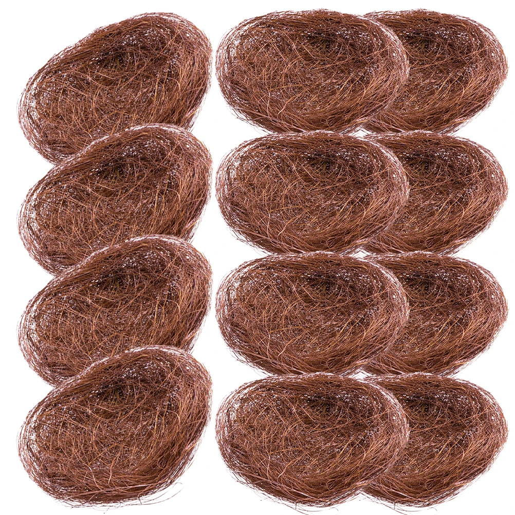 16 Pcs Bird's Nest Plate Decoration for Decorative Simulation Faux Crafts Birds Ornaments
16 Pcs Bird's Nest Plate Decoration for Decorative Simulation Faux Crafts Birds Ornaments