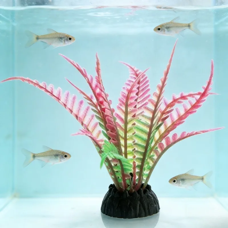 Artificial Plastic Water Plants Aquarium Decor Fish Tank Sand Table Ornament Simulation Greenery Underwater Landscape
Artificial Plastic Water Plants Aquarium Decor Fish Tank Sand Table Ornament Simulation Greenery Underwater Landscape
