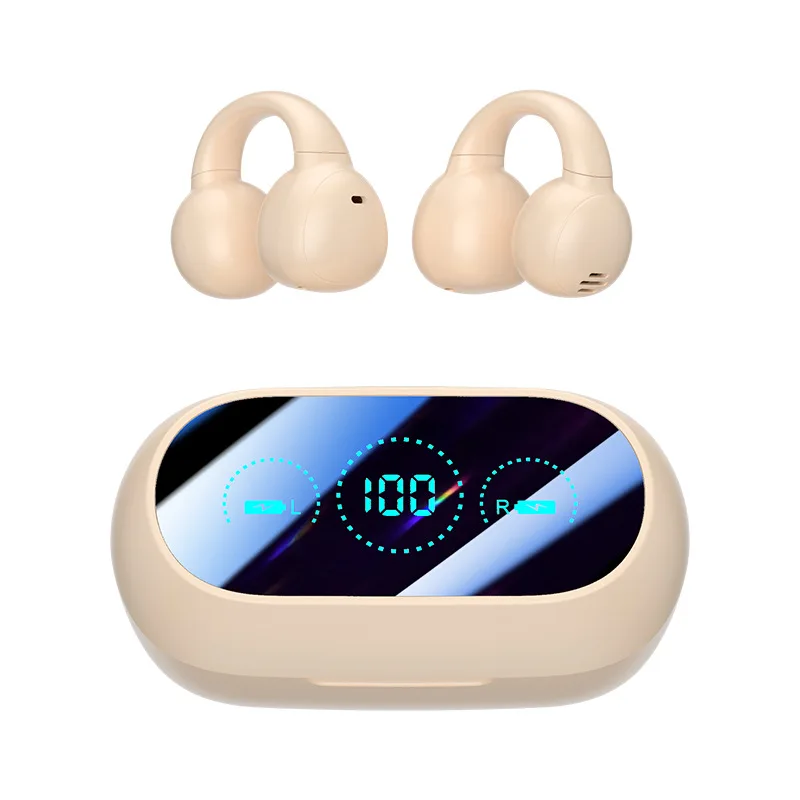 Clip-ear high-quality Bluetooth headset, wireless e-sports, running noise reduction, long battery life
Clip-ear high-quality Bluetooth headset, wireless e-sports, running noise reduction, long battery life