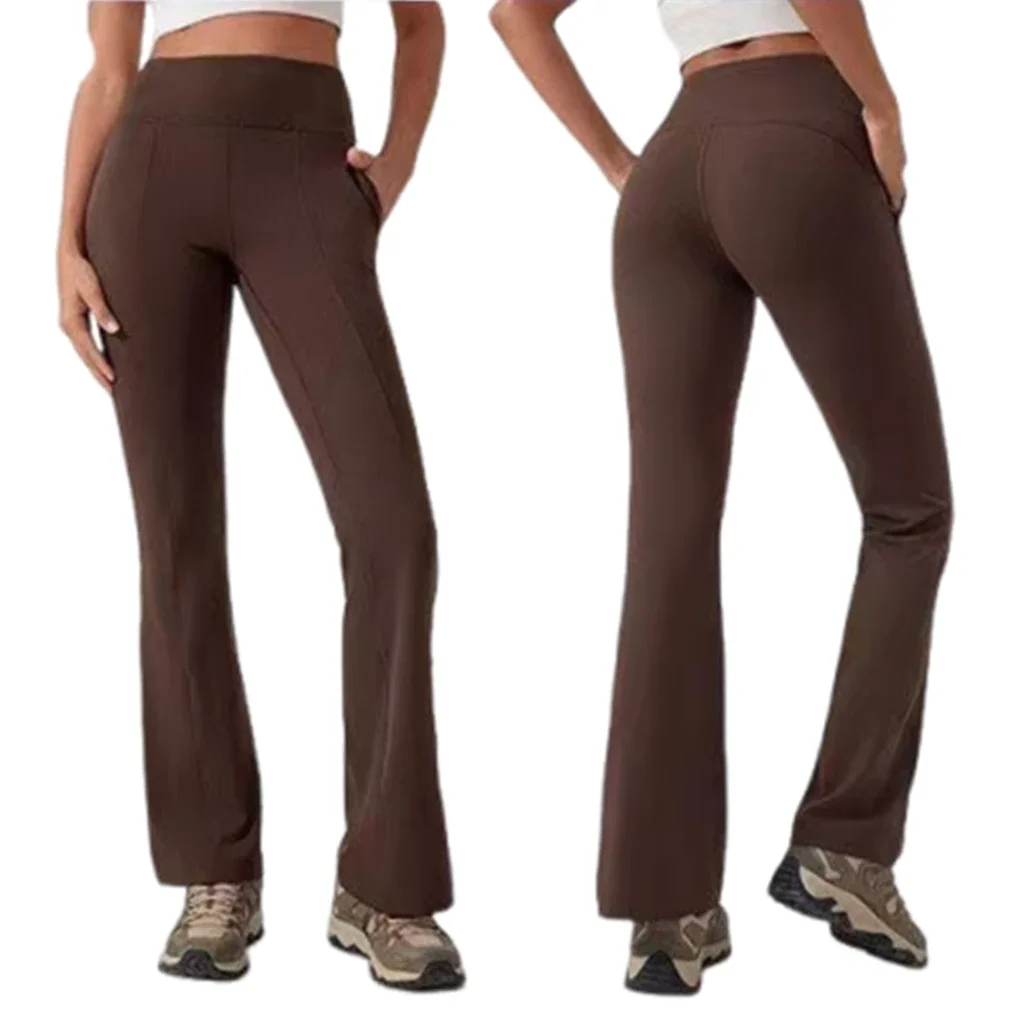 Lemon Women Micro Flared Yoga Pants High Waisted Peach Hip No Embarrassing Lines Multiple Pockets Naked Feel Fitness Sport Pants
Lemon Women Micro Flared Yoga Pants High Waisted Peach Hip No Embarrassing Lines Multiple Pockets Naked Feel Fitness Sport Pants