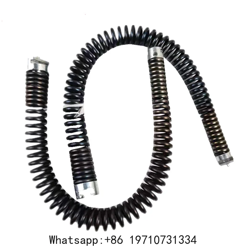 1PCS Electric Dredging Device Pipe Dredge Spring Transfer Adapter 16mm to 22mm Spring Join Connector for Pipe Cleaning
1PCS Electric Dredging Device Pipe Dredge Spring Transfer Adapter 16mm to 22mm Spring Join Connector for Pipe Cleaning