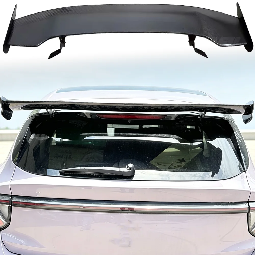 For MG6GT dual door universal JS type true carbon fiber car rear wing luggage compartment pressure wing spoiler car accessories
For MG6GT dual door universal JS type true carbon fiber car rear wing luggage compartment pressure wing spoiler car accessories