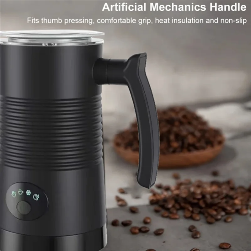 A26T-4-In-1 Electric Hot And Cold Foam Maker 400W Automatic Milk Foamer Machine For Coffee Cappuccino Latte US Plug
A26T-4-In-1 Electric Hot And Cold Foam Maker 400W Automatic Milk Foamer Machine For Coffee Cappuccino Latte US Plug
