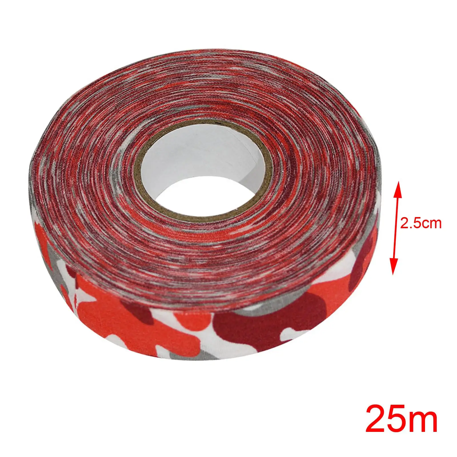 Hockey Tape Cloth Red Camo Waterproof Non Slip Sports Tape for Ice Hockey Stick Bat Tennis Racket Wrapping
Hockey Tape Cloth Red Camo Waterproof Non Slip Sports Tape for Ice Hockey Stick Bat Tennis Racket Wrapping