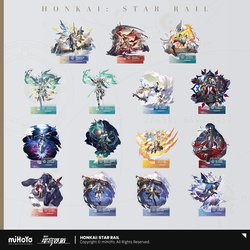 Honkai: Star Rail character illustration series acrylic standing sign-Destruction of destiny path official Genuine collect gift
Honkai: Star Rail character illustration series acrylic standing sign-Destruction of destiny path official Genuine collect gift