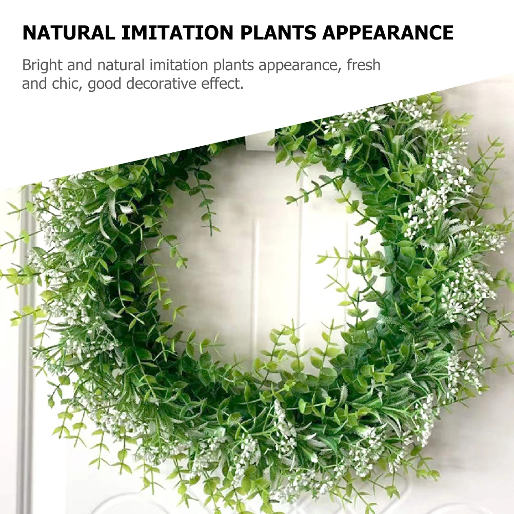 Artificial Garland Home Decor Wreaths Large Eucalyptus Dried Leaves Bright PlantsFarmhouse Hanging Green Simulation Eucalyptus
Artificial Garland Home Decor Wreaths Large Eucalyptus Dried Leaves Bright PlantsFarmhouse Hanging Green Simulation Eucalyptus