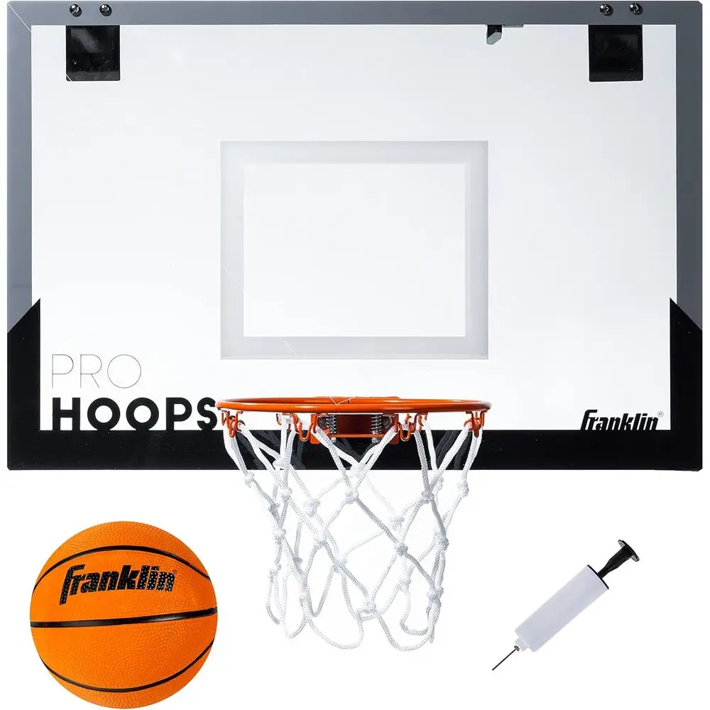 Indoor Over-Door Mini Basketball Hoop Set - Ideal for Bedroom or Office Entertainment
Indoor Over-Door Mini Basketball Hoop Set - Ideal for Bedroom or Office Entertainment