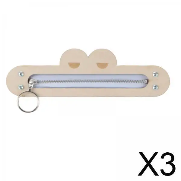3x DIY Busy Board Accessories Wooden Sensory Toy Sensory Board Parts for Toddlers Children , Zipper
3x DIY Busy Board Accessories Wooden Sensory Toy Sensory Board Parts for Toddlers Children , Zipper