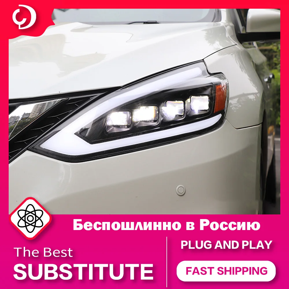 AKD автостайлинг фары для Nissan Sylphy 2016-2022 светодиодный фары DRL сигнал поворота Светильник проектор автомобильные аксессуары
AKD автостайлинг фары для Nissan Sylphy 2016-2022 светодиодный фары DRL сигнал поворота Светильник проектор автомобильные аксессуары