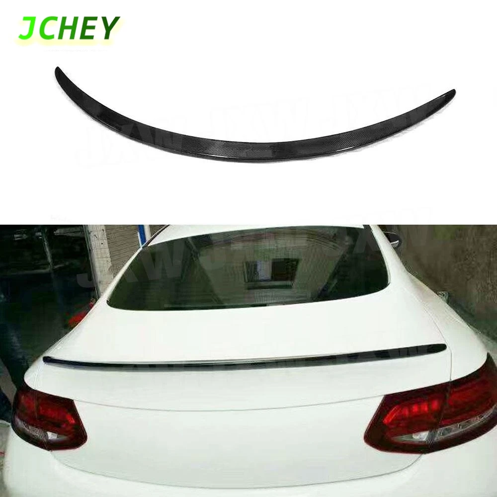 Задний спойлер JCHEY из углеродного волокна для Benz W205 C205 C180 C200 C250 C300 C350 C63 для AMG Coupe 2-дверный 15-17 задний крыло багажника 
Задний спойлер JCHEY из углеродного волокна для Benz W205 C205 C180 C200 C250 C300 C350 C63 для AMG Coupe 2-дверный 15-17 задний крыло багажника