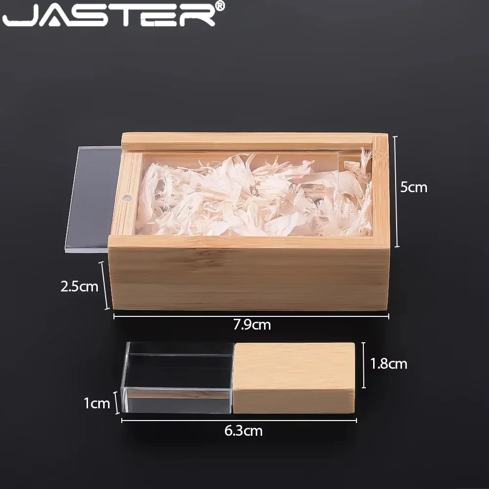 Clear Cover Sliding Box USB Flash Drive Wood Crystal 128GB Free Custom Logo Pen Drive Creative Wedding Gift 100% real capacity
Clear Cover Sliding Box USB Flash Drive Wood Crystal 128GB Free Custom Logo Pen Drive Creative Wedding Gift 100% real capacity