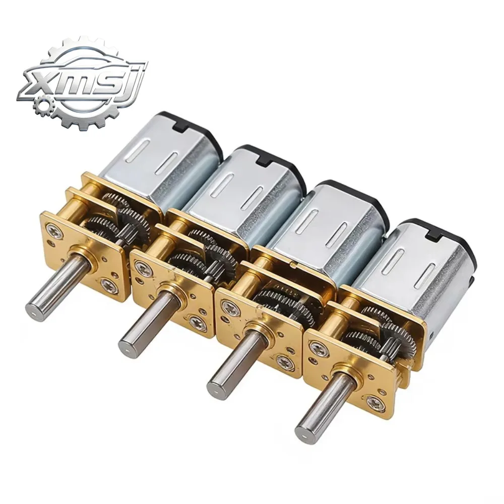 4 Piezas de Motor de Engranajes Micro DC GA12-N20 de Alto Torque con Engranajes Metálicos 3V/6V/12V 30-1000RPM para Modelos DIY
4 Piezas de Motor de Engranajes Micro DC GA12-N20 de Alto Torque con Engranajes Metálicos 3V/6V/12V 30-1000RPM para Modelos DIY