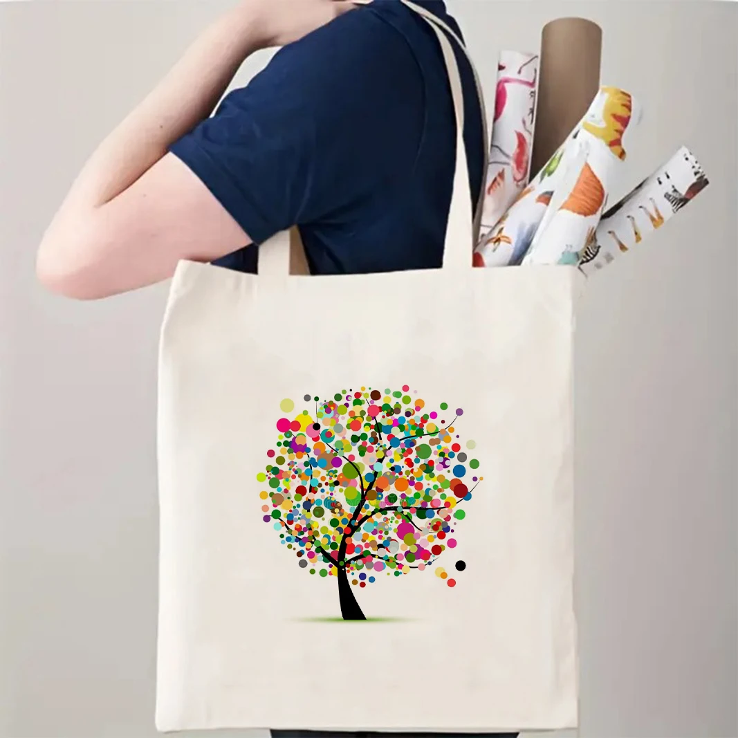 Abstract Design Colorful Flower Structure Tree Yoga Tote Bag Creative Canvas Shoulder Bag Lightweight Eco Friendly Gym Sack
Abstract Design Colorful Flower Structure Tree Yoga Tote Bag Creative Canvas Shoulder Bag Lightweight Eco Friendly Gym Sack