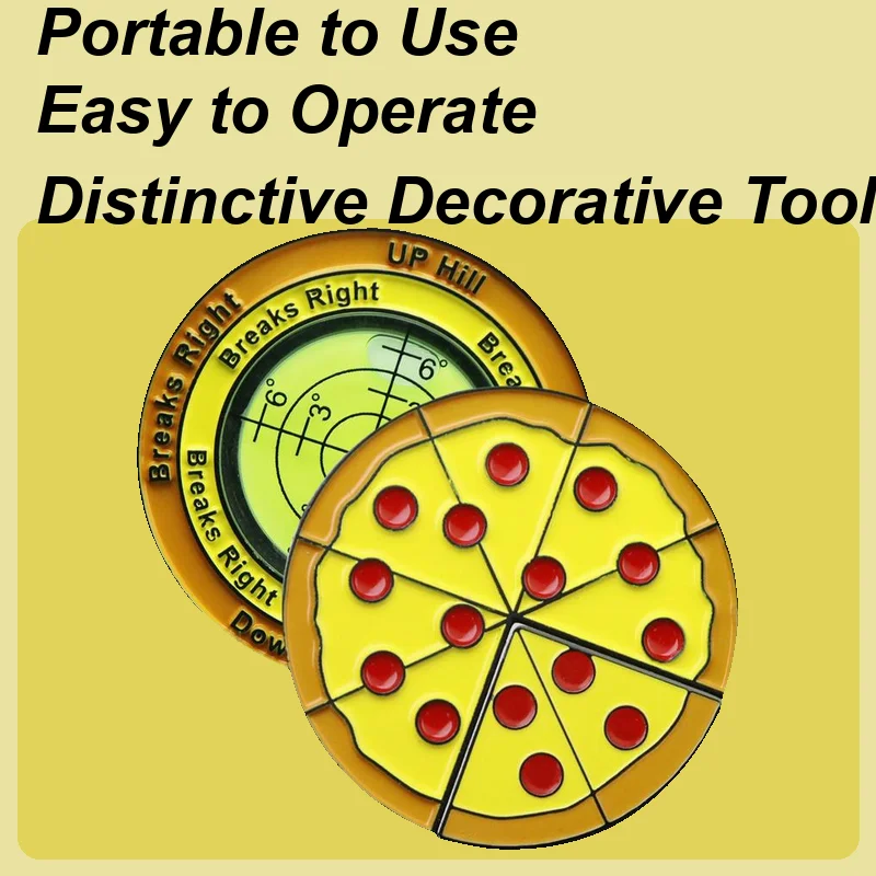 Golf Ball Marker Level High Precision Pizza Marking Level Magnetic Double-Sided Ball Marker Green Reader For Putting Practice
Golf Ball Marker Level High Precision Pizza Marking Level Magnetic Double-Sided Ball Marker Green Reader For Putting Practice