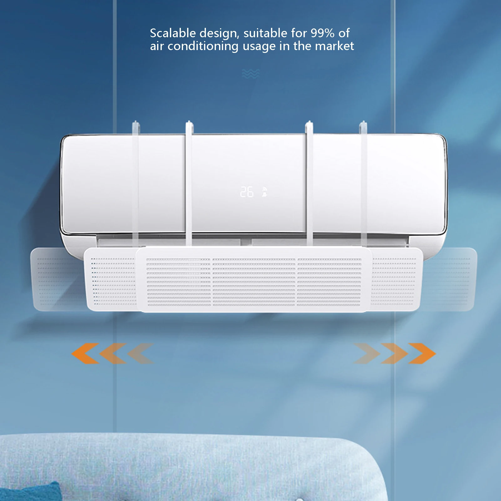 Ветровой дефлектор для кондиционирования воздуха, защита от прямого обдува, универсальная ветрозащитная настенная перегородка для выхода воздуха, защита от холодного воздуха
Ветровой дефлектор для кондиционирования воздуха, защита от прямого обдува, универсальная ветрозащитная настенная перегородка для выхода воздуха, защита от холодного воздуха