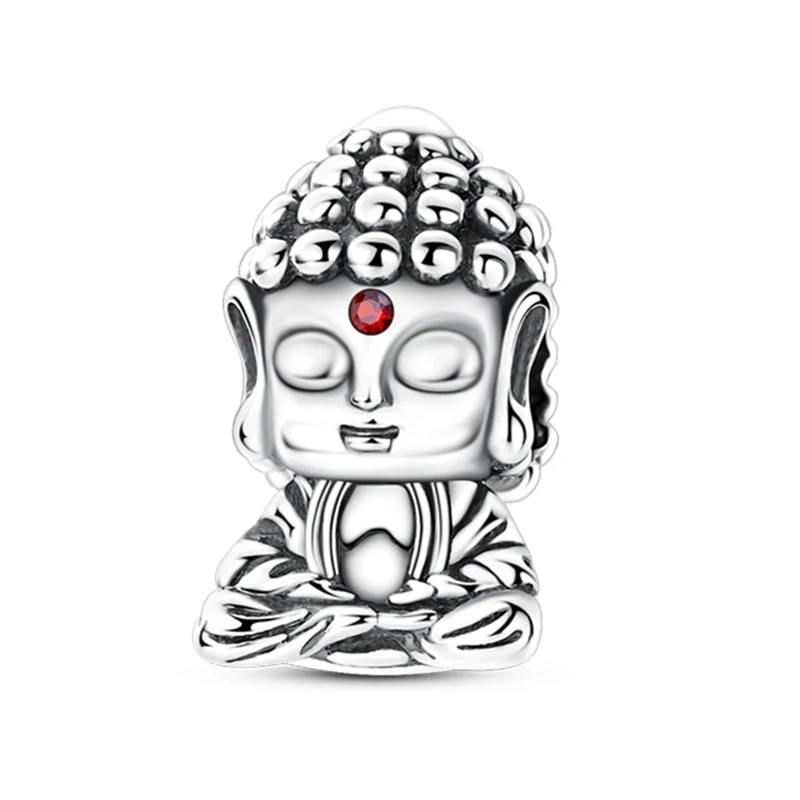 New 925 Sterling Silver Sacred Buddha's Charms Bead Fit Original Bracelet DIY Women Birthday Jewelry Gifts
New 925 Sterling Silver Sacred Buddha's Charms Bead Fit Original Bracelet DIY Women Birthday Jewelry Gifts