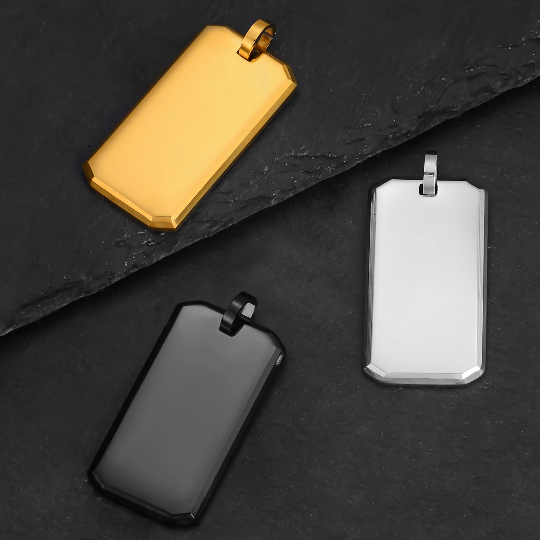 10Pcs Wholesale Stainless Steel Glossy Thicken Dogtag Rectangle Geometric Pendant for DIY Necklace Jewelry Gift
10Pcs Wholesale Stainless Steel Glossy Thicken Dogtag Rectangle Geometric Pendant for DIY Necklace Jewelry Gift