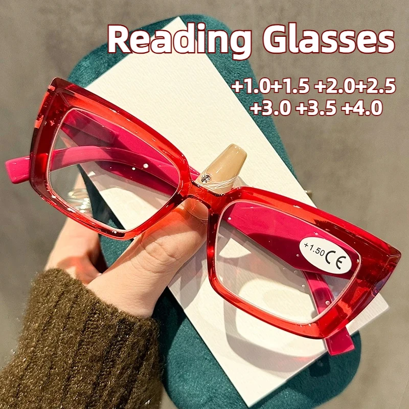 Neutral Fashion Classic Square Frame Blue Light Blocking Presbyopia Glasses Fashionable New High-definition Reading Glasses
Neutral Fashion Classic Square Frame Blue Light Blocking Presbyopia Glasses Fashionable New High-definition Reading Glasses