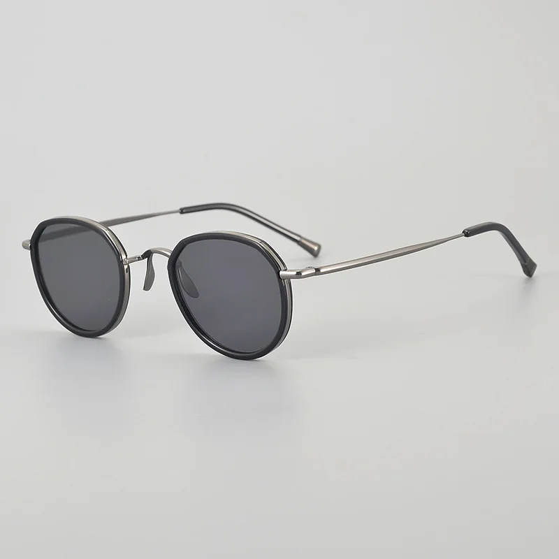 Japanese Style Sunglasses KJ51DBX For Men Women Designer Brand Eyewear Quality Acetate Handmade Oval Gray Lens Sun Glasses UV400
Japanese Style Sunglasses KJ51DBX For Men Women Designer Brand Eyewear Quality Acetate Handmade Oval Gray Lens Sun Glasses UV400