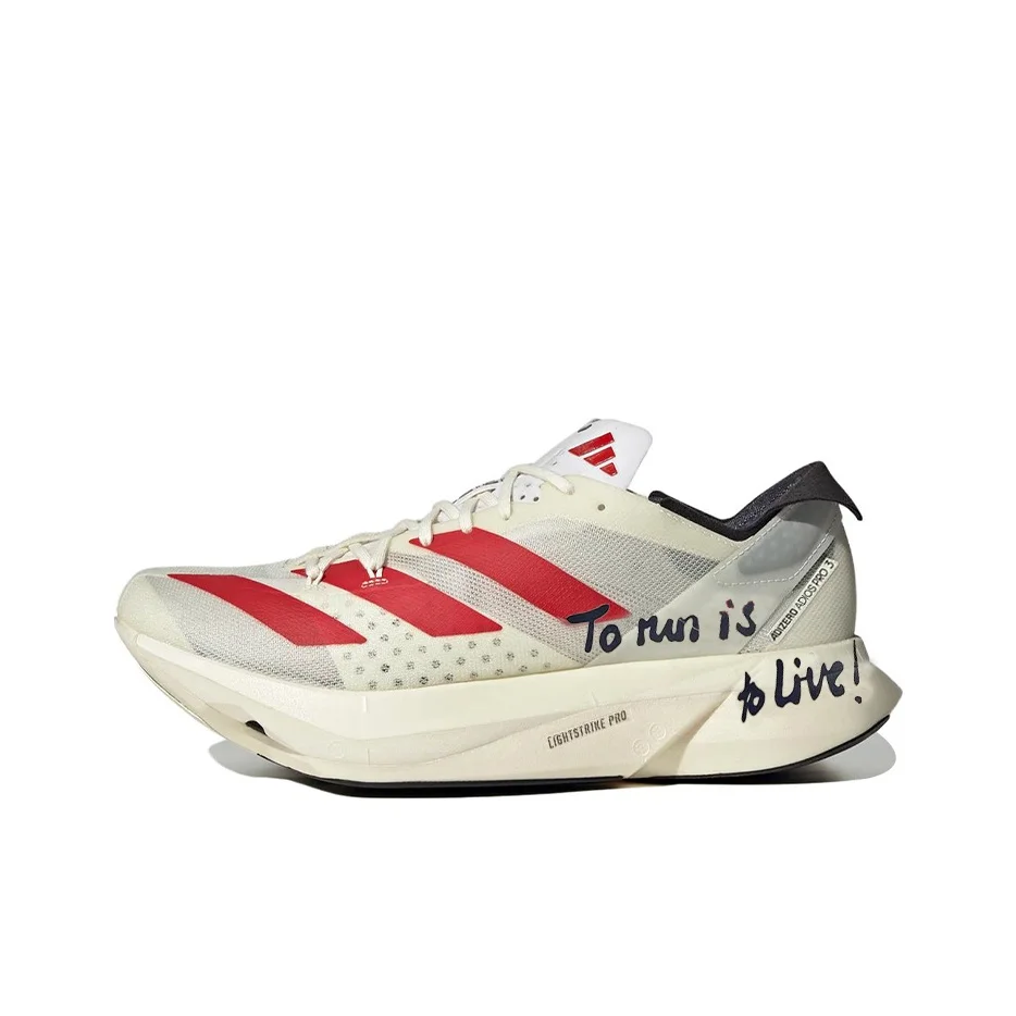 Adidas Adizero Adios Pro 3 'To run is to Live!' GW7261
Adidas Adizero Adios Pro 3 'To run is to Live!' GW7261