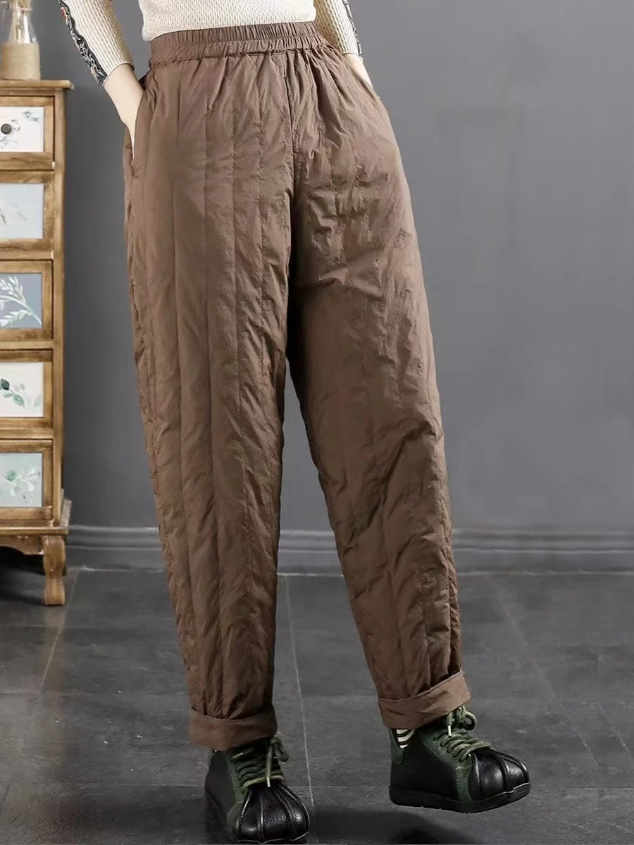 Thiened Cotton Pants High Waist Long Trousers for Middle-Aged And ly Women Warm And Cozy Harlan Sle Casual Pants
Thiened Cotton Pants High Waist Long Trousers for Middle-Aged And ly Women Warm And Cozy Harlan Sle Casual Pants